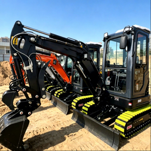 Fabricante Chino, Envío Gratis, Mini Excavadora de 2.5 Toneladas, Excavadora Pequeña de 1, 2 y 3 Toneladas, Excavadora Hidráulica, Precio de Fábrica en China - Product Image 1