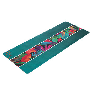 Tapis de <span class=keywords><strong>yoga</strong></span> en daim 5 mm en caoutchouc naturel antidérapant épaissi et élargi pour la danse, la corde à sauter, l'exercice et le fitness - Product Image 5