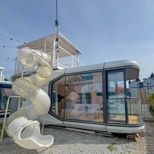 Đương Đại Chất lượng cao prefab ngôi nhà nhỏ gia đình viên nang cho trường học & khách sạn sử dụng không gian nhỏ gọn thiết kế khu nghỉ mát viên nang - Product Image 1