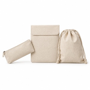 Set de Papelería para el Regreso a Clases, Estuche de Lona para Lápices, Funda para Libros, Bolsa con Cordón, Logotipo Personalizado al por Mayor - Product Image 3