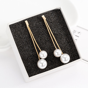 ต่างหูสำหรับผู้หญิง - ต่างหูมุกเทียมแบบยาว - ต่างหูลูกปัดเรียงสวยหรู - เครื่องประดับสุดหรู - E552 - Product Image 5