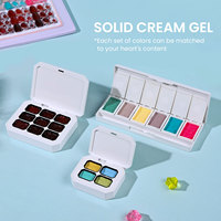 Hanyi OEM ODM Vernis à ongles semi-permanent Hema Free Cream Pat Pat Gel UV pour Nail Art, effet Ombre, compatible Lampe LED et Source Air Cushion