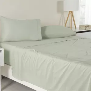 Sábanas Jersey morbido King Size menta - Product Image 1