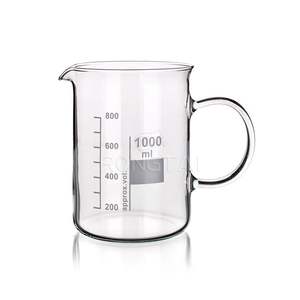 रोंगताई <span class=keywords><strong>250</strong></span> मिलीलीटर कम रूप ग्लास बेकर्स चीन वितरक 1101-2 100 मिलीलीटर कम रूप ग्लास रसायन विज्ञान बीकर - Product Image 3