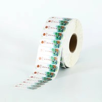 Vente directe d'usine, étiquette adhésive imperméable découpée à la forme, imprimée recto-verso, transparente, pour bouteille d'eau minérale