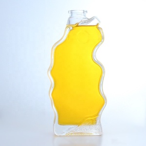 Destileria utilizar estilos de diseno unico <span class=keywords><strong>Tequila</strong></span> de forma redonda con <span class=keywords><strong>agave</strong></span> de vidrio en botella - Product Image 3