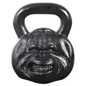 Kettlebell in Ghisa Dipinta a Forma di Testa di Scimmia Grimace per Attrezzatura da Allenamento <span class=keywords><strong>Fitness</strong></span> Squat - Product Image 3