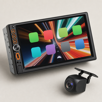 Système Plug & Play pour Rogue 2011-2013, Versa, Sentra, Frontier, Cube : Écran tactile GPS, Carplay, Android Auto, AM/FM, MP3, USB, Caméra de recul