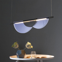 Fabricants personnalisés, lustres LED suspendus de haute qualité, sur mesure, pour hôtels, salons, style moderne et luxueux, usage commercial