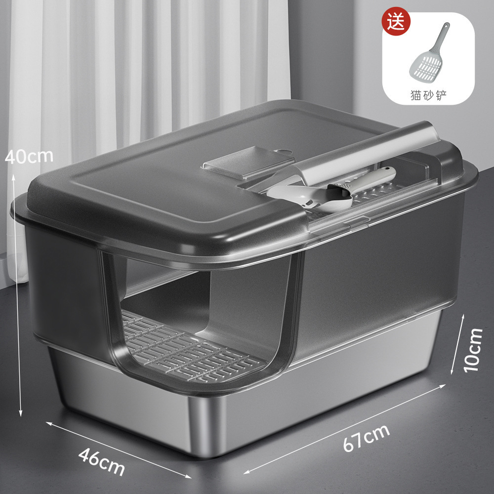 [Amélioré et épaissi] Base en acier inoxydable - Noir simple