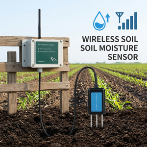 Capteurs de sol agricoles numériques sans fil lorawan capteur d'humidité du sol mesure de l'humidité du sol - Product Image 1