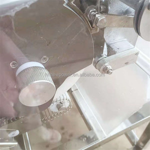 เครื่องทำเนื้อแพตตี้ 2100 ชิ้น/ชม. เครื่องทำแฮมเบอร์เกอร์และพายเนื้อ พร้อมใบรับรอง CE - Product Image 4
