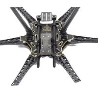 Cadre de drone ultra léger à six axes s550 vtol uav avec kit de cadre de drone fpv gear