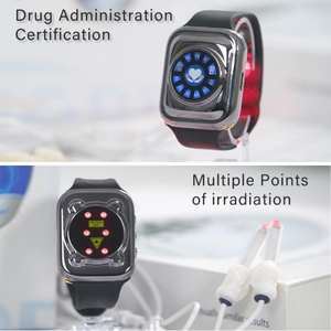 Dispositivo Portátil de Terapia a <span class=keywords><strong>Laser</strong></span> de 650nm, Pulseira/Patch Nasal/Colar, Massageador a <span class=keywords><strong>Laser</strong></span> Vestível - Product Image 1