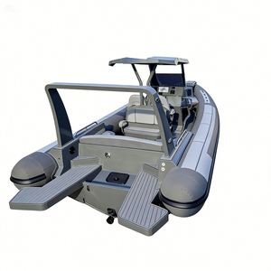 Bote RIB RHIB <span class=keywords><strong>de</strong></span> 9m Achilles Hypalon para 18 Personas con Consola en Venta, Deportivo, Reachsea, Logotipo Personalizado, Color Gris - Product Image 6