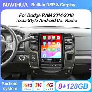 Radio para Auto Navihua con Pantalla de 13'' Android, Reproductor de DVD, GPS, Navegación, Carplay, Estéreo para Dodge RAM 2014-2018 (Versión Económica) - Product Image 2