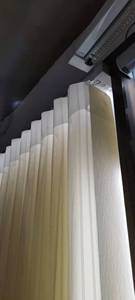 Заводская оптовая цена изготовленный на заказ размер затемняющий ручной моторизованный вертикальный льняной занавес Фантастическая мечта - Product Image 4