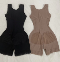 Pantalones Moldeadores Colombianos para Mujer, Control Abdominal, Levantamiento de Cadera, Postoperatorios BBL, Liposucción, Nylon, para Adultos