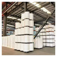 Leichtgewichtiges 15gsm Wasserdichtes SMMS Polypropylen Spinnvlies 220mm Breite für Windeln Versand aus China