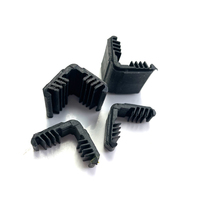 Connecteur de barre d'espacement 7.5A en plastique pour fixation verre, barre droite à enfiler, joint d'angle, accessoires de quincaillerie pour fenêtres et portes de bâtiment