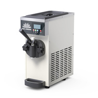 Automatische Enkelkopige RVS 450W IJsmachine Fabriek Mini Fruitverwerkingsinstallatie Zachte IJsmachine
