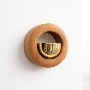 Carillon éolien dopamine en bois Sonnette magnétique en bois <span class=keywords><strong>japonaise</strong></span> Sonnette en bois - Product Image 2