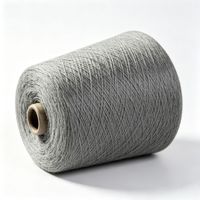 KY T50 100% Ring-Spun Polyester Yarn 40S/1 Eco-Friendly S-Twist #5 Grey Raw Strength 480 Evenness 16% Sewing Knitted Products