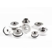 Anneau porte-buse en céramique Raytools D28 M11 D32 M14, support de buse en céramique Raytools, anneau en céramique pour tête laser Precitec WSX