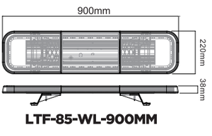 Barre lumineuse stroboscopique à 15 fonctions avec clignotement complet <span class=keywords><strong>et</strong></span> changement automatique des clignotements <span class=keywords><strong>gauche</strong></span> <span class=keywords><strong>et</strong></span> droit - Product Image 5