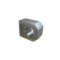 Support de fixation à étrier pour vérin hydraulique en acier inoxydable usiné CNC sur mesure