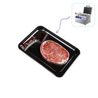 Film d'emballage sous vide multicouche en PE souple de qualité alimentaire à haute barrière, résistant à l'humidité, pour viande de bœuf (film skin pack)