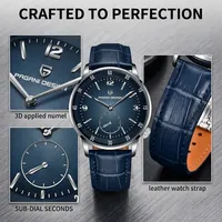 Montre mécanique de mode pour homme V2 PAGANI DESIGN PD-1790, nouvelle montre automatique pour homme de 42 mm, verre saphir, étanche
