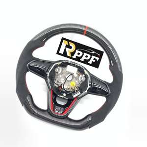 RPPF Volant de Direction Best-Seller Style Populaire pour <span class=keywords><strong>Volkswagen</strong></span> VW <span class=keywords><strong>Golf</strong></span> <span class=keywords><strong>8</strong></span> MK8 GTI <span class=keywords><strong>Golf</strong></span> <span class=keywords><strong>GTE</strong></span> 2020-2021 - Product Image 1