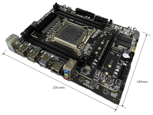Placa base de escritorio Intel <span class=keywords><strong>Xeon</strong></span> E5 de alta calidad LGA2011 B85 Chipset DDR3 placa base Mini-ATX x99 de doble canal - Product Image 3