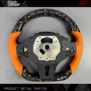 Volante de Fibra de Carbono Personalizado con LED para <span class=keywords><strong>BMW</strong></span> Serie 3 4 5 <span class=keywords><strong>330e</strong></span> X4M M3 M340i M550i M4 <span class=keywords><strong>XDrive</strong></span> X5 M5 Z4 X6M G30 F90 G87 - Product Image 5