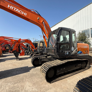 Excavadora Usada HITACHI ZX160 ZX200 de 16 y 20 Toneladas, Excavadora Hidráulica Mediana de Orugas, Original de Japón, Buen Estado, Pocas Horas de Uso, Económica - Product Image 1