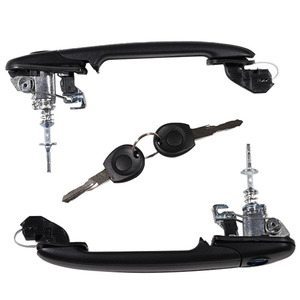 6N0837207C 6N0837207 6N0837207D 373837205 มือจับประตูด้านหน้าซ้าย + ขวาสำหรับ Volkswagen Sharan Seat Alhambra Ford Galaxy - Product Image 1