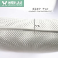 Matelas en tissu velours 100% polyester à mémoire de forme, maille 3D imprimée, épaisseur 2 cm, matériau de noyau de matelas, oreiller