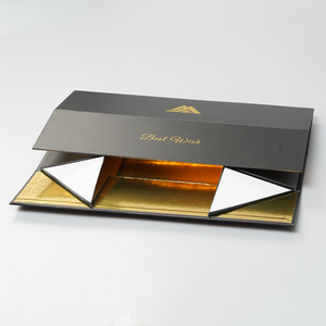 Custom Logo Recyclable Paper Cardboard Rigid Magnet <b>Box</b> Packaging Folding Magnetic Gift <b>Box</b> with Magnetic Lid - Product Image 4