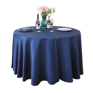 Mantel redondo <span class=keywords><strong>de</strong></span> poliéster hilado duradero <span class=keywords><strong>de</strong></span> 120/132 pulgadas, <span class=keywords><strong>manteles</strong></span> <span class=keywords><strong>de</strong></span> cena Súper suaves <span class=keywords><strong>de</strong></span> satén <span class=keywords><strong>de</strong></span> seda - Product Image 1
