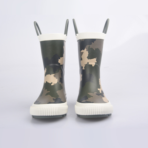 <span class=keywords><strong>Botas</strong></span> de Lluvia para Niños con Diseño de Camuflaje Verde y Asas - Product Image 3