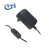 Adaptor AC Output DC 5V USB-C 3A dengan Kabel 1m dan Colokan untuk Menghidupkan PC Material Switching
