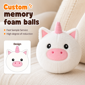 Peluche Personalizado <span class=keywords><strong>de</strong></span> Unicornio, Juguete <span class=keywords><strong>de</strong></span> Peluche Colorido, Bolas <span class=keywords><strong>de</strong></span> Peluche Suaves, Juguetes Personalizados <span class=keywords><strong>de</strong></span> Alta Calidad para Niños - Product Image 1