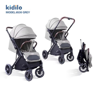 Kidilo 6530 Poussette légère et portable pour bébé Produit de sécurité pour bébé avec poussette pliable en gros