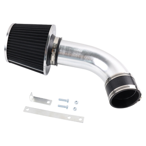 ชุดอุปกรณ์ดักอากาศ Black Ram Air Intake + ไส้กรองแบบไหลสูง สำหรับรถยนต์ VW Jetta Passat GTI Audi A3 2.0L Turbo FSI EA113 ปี 06-08 - Product Image 2