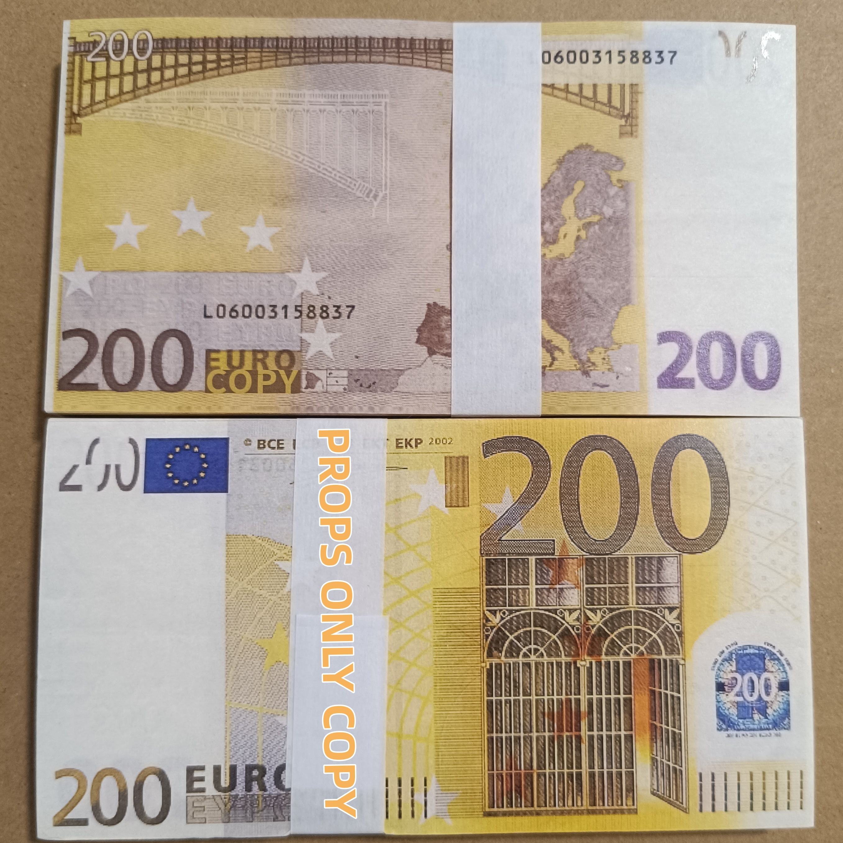 200 EURO RED 100 PIECES