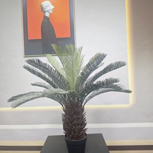 <span class=keywords><strong>Jardin</strong></span> de mariage Sagou Cycas plantes en pot arbre bonsaï artificiel pour la maison bureau vitrine <span class=keywords><strong>d</strong></span>écor intérieur - Product Image 6