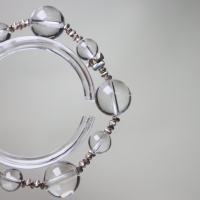 Bracelet en cristal blanc de qualité supérieure, guérisseur de l'âme, perles de quartz clair naturel, géométrie sacrée Reiki, chakra, pierres de guérison spirituelle