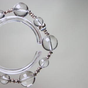 Bracelet en cristal blanc <span class=keywords><strong>de</strong></span> qualité supérieure, guérisseur <span class=keywords><strong>de</strong></span> <span class=keywords><strong>l</strong></span>'<span class=keywords><strong>âme</strong></span>, perles <span class=keywords><strong>de</strong></span> quartz clair naturel, géométrie sacrée Reiki, chakra, pierres <span class=keywords><strong>de</strong></span> guérison spirituelle - Product Image 5