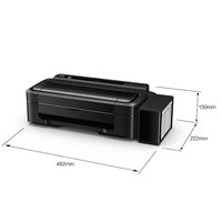 Impresora de Inyección de Tinta A4 de Escritorio Usada, L130, 4 Colores, Sublimación de Tinta, para Impresoras de Inyección de Tinta L301, L310, L313, L130